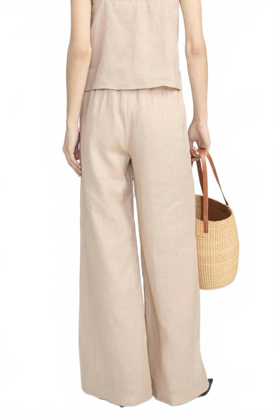 NEW FRAME linen lounge pant in flax - Picture 3 of 4